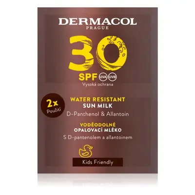 Dermacol Sun Water Resistant voděodolné mléko na opalování SPF 30 2x15 ml