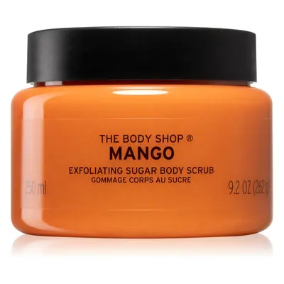 The Body Shop Mango Body Scrub osvěžující tělový peeling s mangovým olejem 240 ml