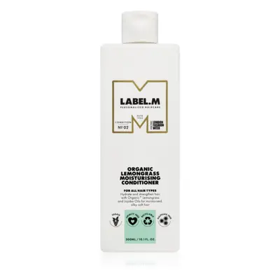 label.m Organic Lemongrass hydratační kondicionér pro všechny typy vlasů 300 ml