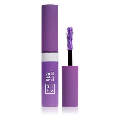 3INA The Color Mascara Mini řasenka odstín 482 - Purple 5,5 ml