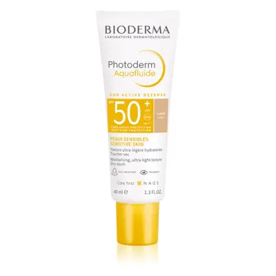 Bioderma Photoderm Aquafluid ochranný tónovaný fluid na obličej SPF 50+ odstín Claire 40 ml