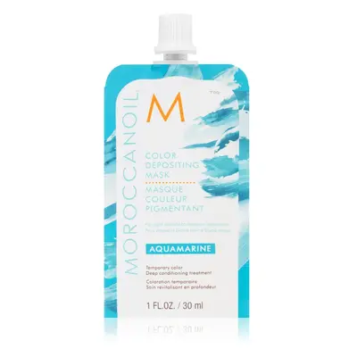 Moroccanoil Color Depositing jemná vyživující maska bez permanentních barevných pigmentů Aquamar