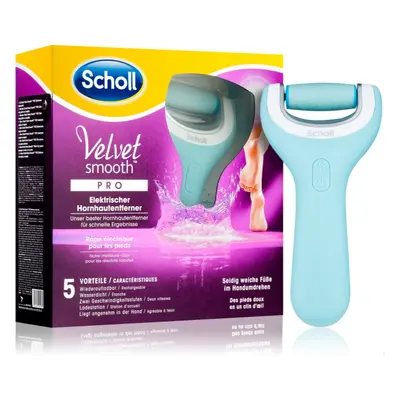 Scholl Velvet Smooth Pro elektrický pilník na chodidla voděodolný 1 ks