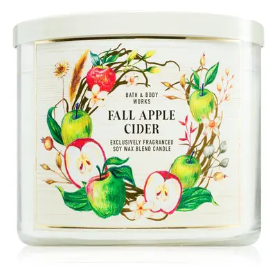 Bath & Body Works Fall Apple Cider vonná svíčka 411 g