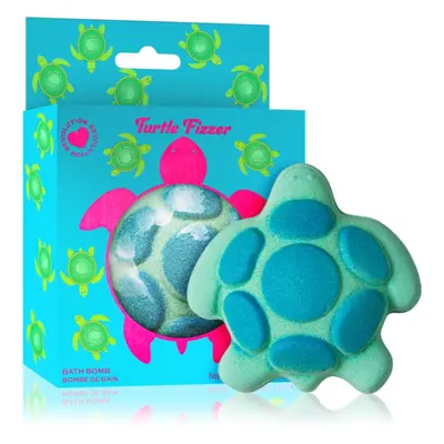 I Heart Revolution Bath Fizzer Turtle koupelová bomba s vůní Citrus & Green apple 110 g