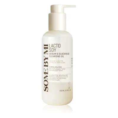 Some By Mi Lacto Soy Sebum & Blackhead Cleansing Oil jemný čisticí olej pro citlivou pleť 200 ml