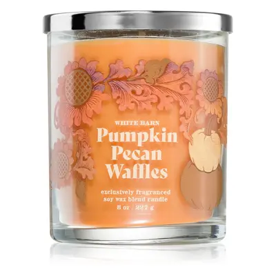 Bath & Body Works Pumpkin Pecan Waffles vonná svíčka 227 g