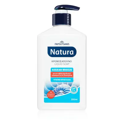 PAPOUTSANIS Natura Liquid Soap tekuté mýdlo 300 ml