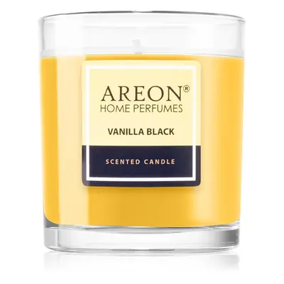 Areon Scented Candle Vanilla Black vonná svíčka 120 g