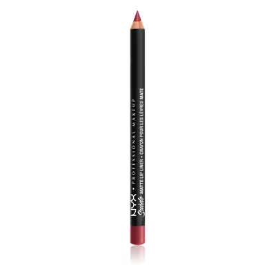 NYX Professional Makeup Suede Matte Lip Liner matná tužka na rty odstín Cherry Skies 1 g