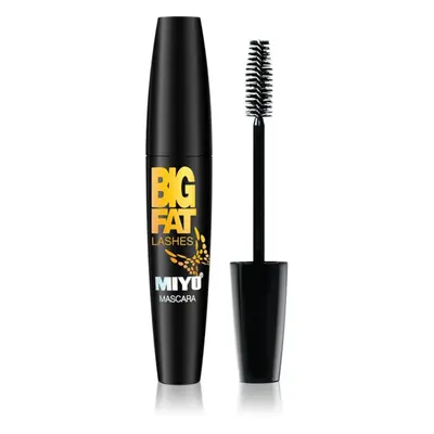 Miyo Big Fat Lashes Mascara řasenka pro objem a zahuštění řas odstín Black 10 ml