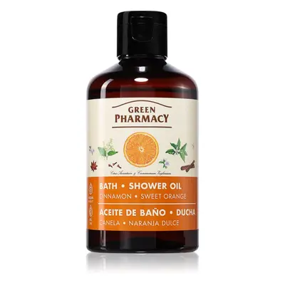 Green Pharmacy Cinnamon & Sweet orange Bath Oil sprchový olej skořice 250 ml