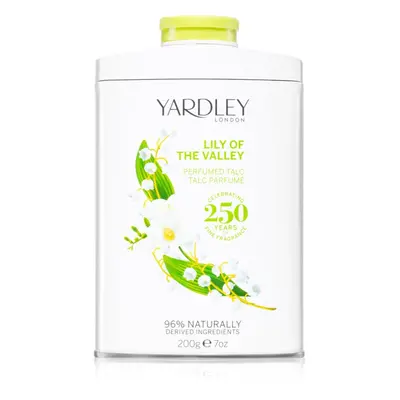 Yardley Lily Of The Valley parfémovaný pudr 200 g