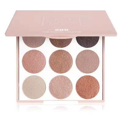 3INA The Color Palette paleta očních stínů odstín 300 9 g