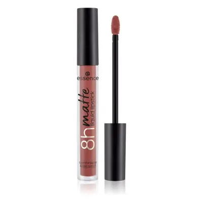 essence 8h matte matná tekutá rtěnka odstín 16 Velvet Brick 2,5 ml