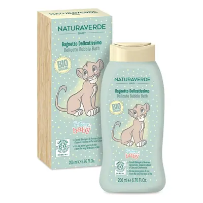 Disney Naturaverde Baby Delicate Bubble Bath pěna do koupele pro děti od narození 200 ml