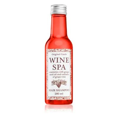 Bohemia Gifts & Cosmetics Wine Spa vlasový šampon 200 ml