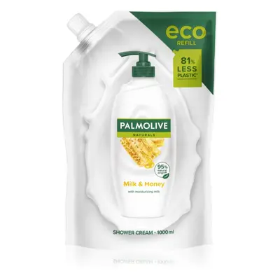 Palmolive Naturals Milk & Honey antistresový sprchový gel náhradní náplň 1000 ml