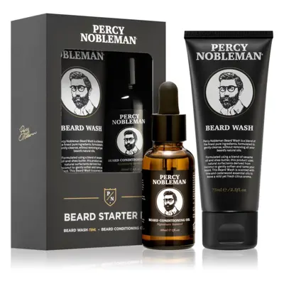 Percy Nobleman Beard Starter Kit sada na vousy