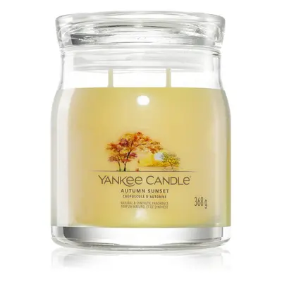 Yankee Candle Autumn Sunset vonná svíčka Signature 368 g