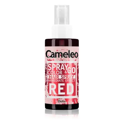 Delia Cosmetics Cameleo Spray & Go tónující sprej na vlasy odstín Red 150 ml