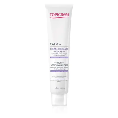 Topicrem UH FACE CALM+ Rich Soothing Cream výživný zklidňující krém pro suchou a intolerantní pl