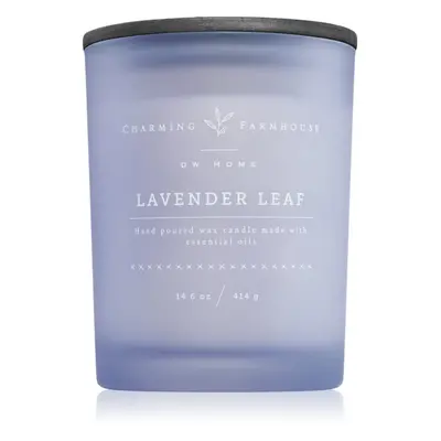 DW Home Charming Farmhouse Lavender Leaf vonná svíčka 414 g