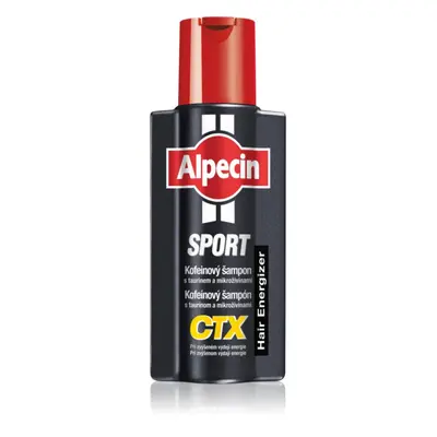 Alpecin Sport CTX kofeinový šampon proti vypadávání vlasů při zvýšeném výdeji energie 250 ml