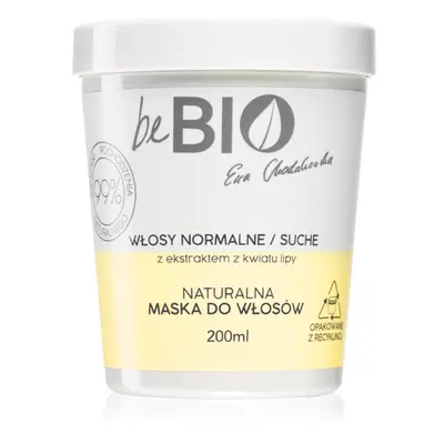 beBIO Normal / Dry Hair regenerační maska pro normální až suché vlasy 200 ml