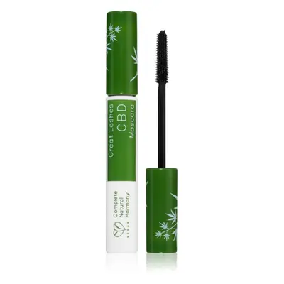 Dermacol Cannabis Great Lashes vyživující řasenka s konopným olejem 9 ml