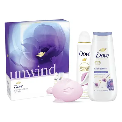 Dove Unwind dárková sada na tělo