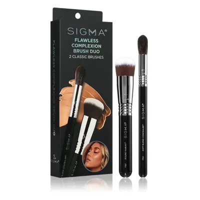 Sigma Beauty Brush Duo Flawless Complexion sada štětců pro dokonalý vzhled