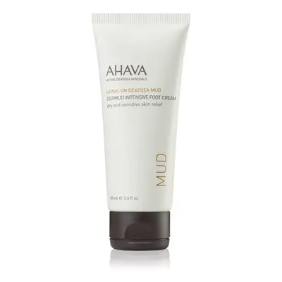 AHAVA Dead Sea Mud intenzivní krém na nohy pro suchou a citlivou pokožku 100 ml