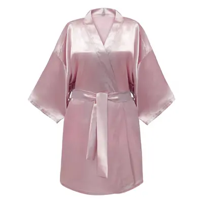 GLOV Bathrobes Kimono-style župan pro ženy satén Pink 1 ks