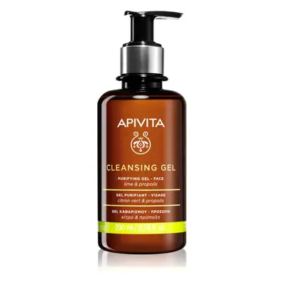 Apivita Cleansing Gel for Oily Skin čisticí gel pro mastnou a smíšenou pleť 200 ml