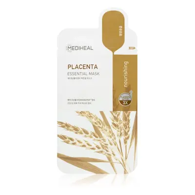 MEDIHEAL Essential Mask Placenta vyživující plátýnková maska 24 ml