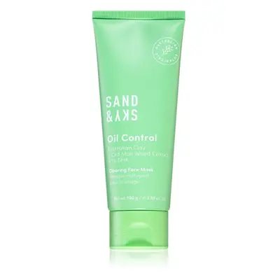 Sand & Sky Oil Control Clearing Face Mask normalizující hloubkově čisticí maska pro mastnou a pr