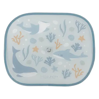 Little Dutch Ocean Dreams Car Sunshades sluneční clona 45 x 37 cm Blue 2 ks