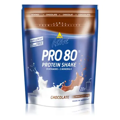 Inkospor Active PRO 80 prášek na přípravu nápoje s proteinem příchuť Chocolate 500 g