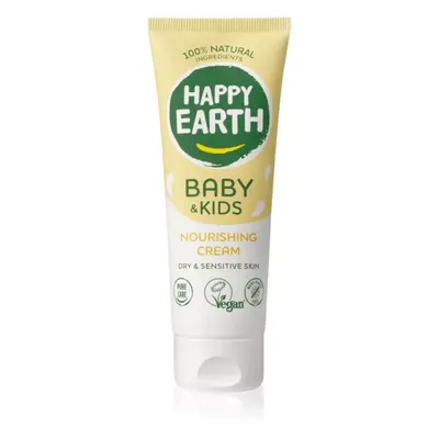 Happy Earth 100% Natural Nourishing Cream for Baby & Kids vyživující krém pro děti 75 ml