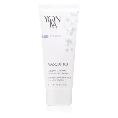 Yon-Ka Essentials Masque 103 jílová maska pro normální až mastnou pleť 75 ml