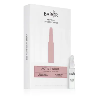 BABOR Ampoule Active Night ampule pro regeneraci pleti 7x2 ml