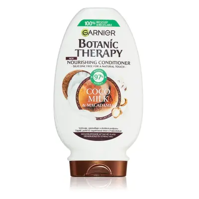 Garnier Botanic Therapy Coco Milk & Macadamia vyživující balzám pro suché a hrubé vlasy 200 ml