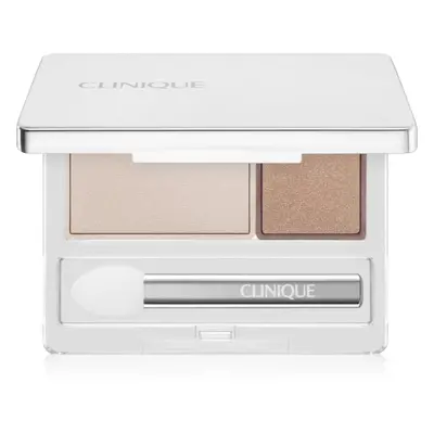 Clinique All About Shadow™ Duo duo oční stíny odstín Ivory Bisque/Bronze Satin - Shimmer 1,7 g