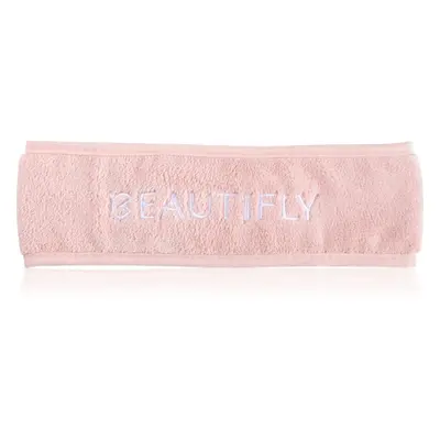 Beautifly Hair Treatment band kosmetická čelenka Pink 1 ks