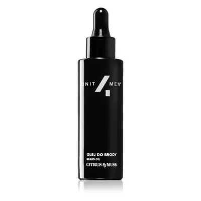 Unit4Men Beard Oil Citrus & Musk olej na vousy s parfemací 30 ml