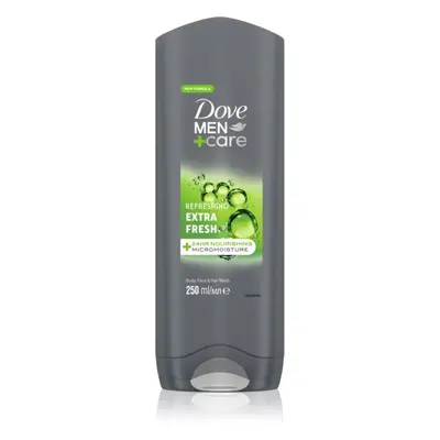 Dove Men+Care Extra Fresh sprchový gel na tělo a obličej 250 ml