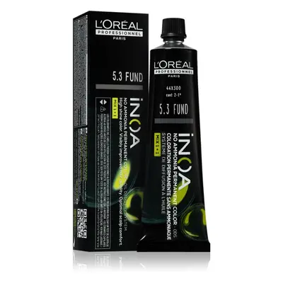 L’Oréal Professionnel Inoa permanentní barva na vlasy bez amoniaku odstín 5.3 FUNDAMENTAL 60 ml