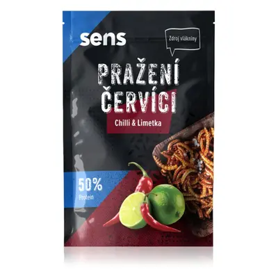 SENS Kořenění červíci jedlý hmyz příchuť Chilli & Lime 12 g