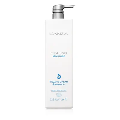 L'anza Healing Moisture Tamanu Cream hydratační šampon pro každodenní použití 1000 ml